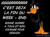 Bonne fin de dimanche