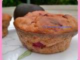 Muffins aux Flocons d'Avoine & Compotée de Prunes