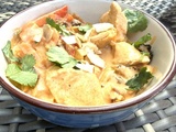 Exquis Curry Rouge de Poulet aux Légumes (Ig Bas)