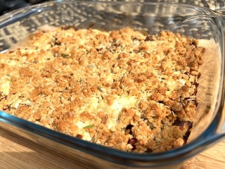 Merveilleux Crumble aux Tomates Confites