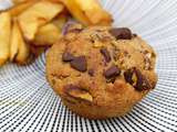 Muffins Légers et Moelleux aux Poires et au Chocolat (ig Bas)