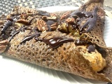 S Galettes de Sarrasin... version Bananes Caramélisées, Fleur de sel et chocolat. Avec mon Billig