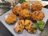 Bouchées au chorizo, tomates séchées et parmesan