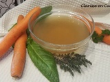 Bouillon de volaille ou de légumes maison