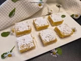 Carrés citron (lemon bars)