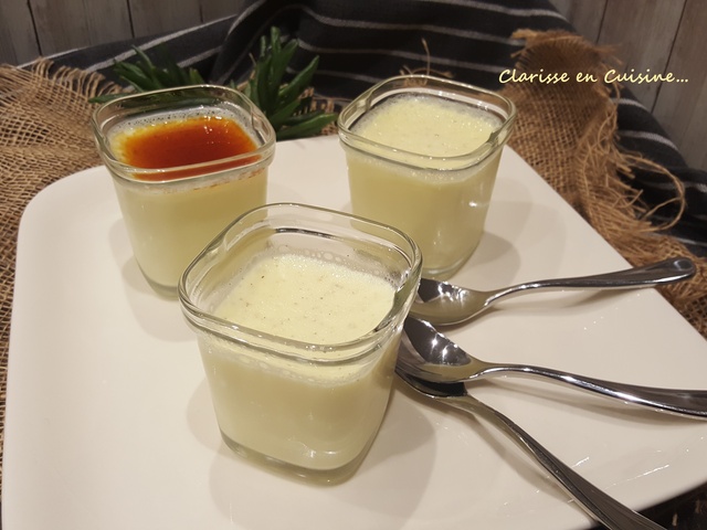 Petits pots de crème à la vanille : délicieux et régressifs