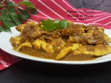 Émincé de poulet au curry