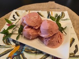 Glace fraise banane au Thermomix