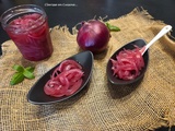 Pickles d’oignon rouge