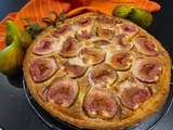 Tarte aux figues amandine