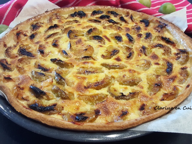 Recettes de Tarte aux Reine Claude de Clarisse en Cuisine