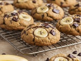 Cookies moelleux au chocolat et banane végans : recette irrésistible