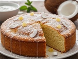 Gâteau au yaourt à la noix de coco : recette très facile et moelleuse