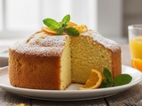 Gâteau léger à l’orange sans gluten : recette facile et moelleuse