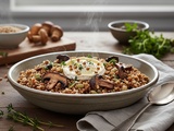Kasha risotto facile et savoureuse pour un repas équilibré