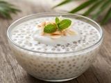 Tapioca au lait de coco : recette facile et gourmande