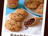 Cookies au Beurre de Cacahuète et Pépites de Chocolat au lait (thermomix ou sans)
