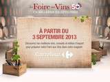 Préparez votre foire aux vins Carrefour