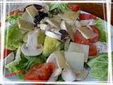 Salade aux copeaux de Parmesan
