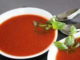 Soupe express et simplissime à la tomate