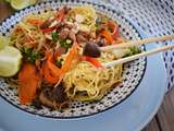 Pad thai facile aux légumes croquants