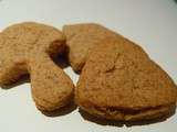 Petits biscuits en pain d’épice de Noël à offrir