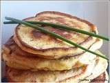 Pancakes salés : thon à la tomate et ciboulette