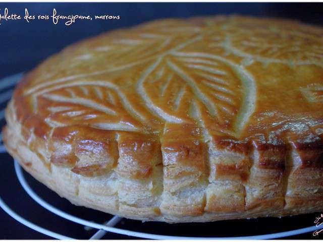 Recettes de Galette des Rois aux Marrons