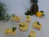 Foodista Challenge #30 Douceur façon mojito ananas - Sweetness like a pineapple mojito