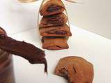 Kangos maison tout chocolat & Figolu / Biscuits filled with chocolate or fig