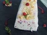 Nougat glacé aux fruits rouges - Iced nougat & red berries