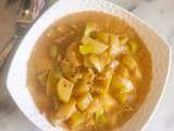 Curry végétarien pommes de terre et légumes d’hiver