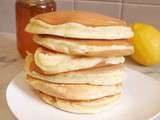 Fluffy pancakes au citron