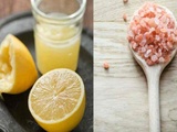 Au citron et au sel pour stopper immédiatement la migraine