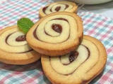 Biscuits en spirale à la confiture
