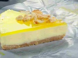 Cheesecake au citron à base de tourteaux Inés Rosales