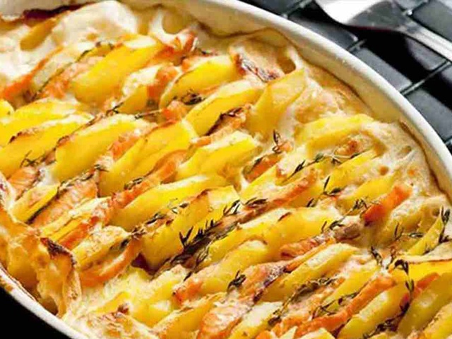 Recettes de Saumon et Pomme de terre