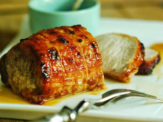 Recettes de Roti de porc au miel de CommonCook