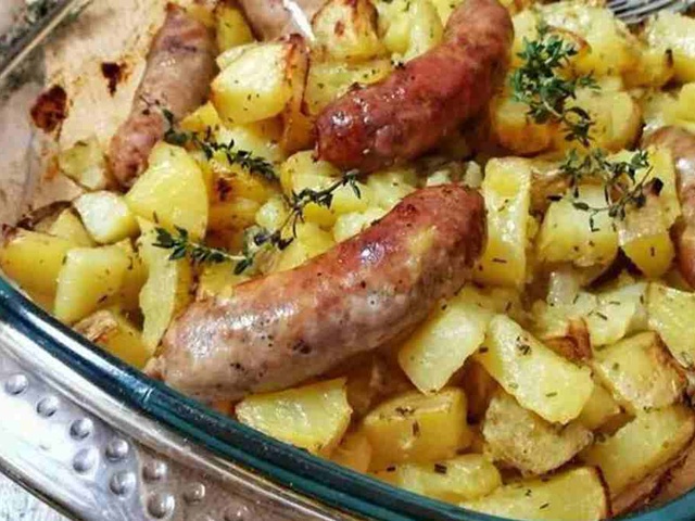 Recettes de Saucisse et Pomme de terre - 2