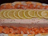 Terrine de Crevettes Saumon et saint jacques – recette facile