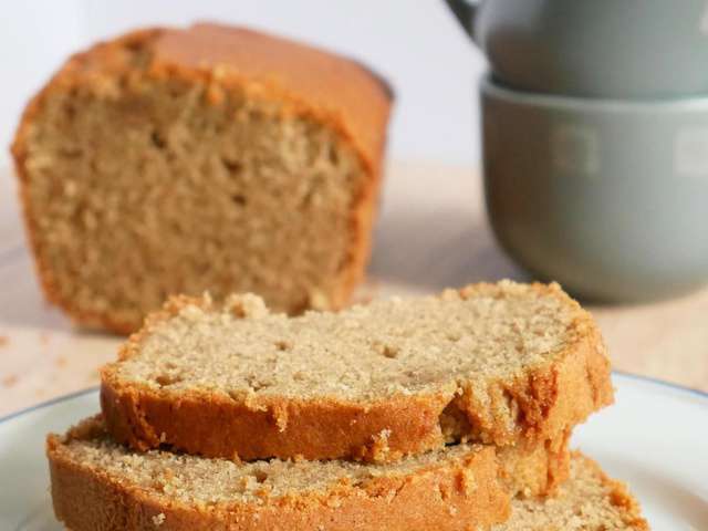 Gâteau de farine de châtaigne et de blé : Recette de Gâteau de farine de  châtaigne et de blé