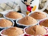 Muffins au lait d’amande chocolat