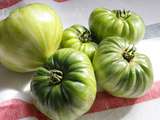 Quand les tomates restent vertes : variantes aigres-douces