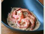Shrimp etouffe... ou Crevettes à l'étouffée en vf
