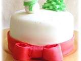Gâteau de Noël 3D (Maple & pecan layer cake)