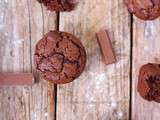 Muffins extra moelleux au chocolat et aux Kit Kat®