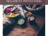 L’espace négatif en photographie culinaire