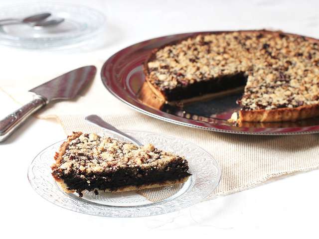 Recettes De Tarte Crumble Et Chocolat