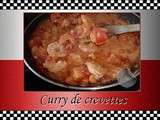 Curry de crevettes