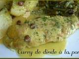 Curry de dinde à la pomme (thermomix)